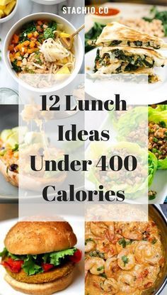 400 Calorie Lunches, Recipes Under 400 Calories, 400 Calorie Dinner, Meals Under 400 Calories, Meals Under 500 Calories, 300 Calorie Meals, 400 Calorie Meals, Low Calorie Lunches, 500 Calorie Meals