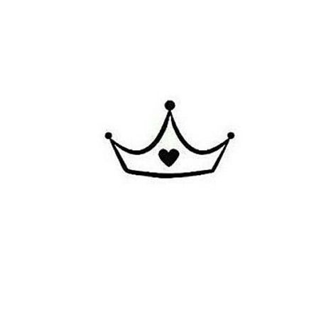 Simple Princess Tattoo, Disney Crown Tattoo, Simple Tiara Tattoo, Crown Small Tattoo, Minimalist Crown Tattoo, Tiny Crown Tattoo, Princess Tiara Tattoo, Princess Crown Tattoo, Coronas Tattoo