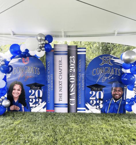 22 Trendy Graduation Party Ideas for Graduation Season - Cassidy Lucille Party Ideas For Graduation, Last Day Of School Party, Grad Dinner, Tiana Party, Gold Graduation Decorations, College Graduation Party Decorations, Graduation Boards, Graduation Party Backdrops, Graduation Dinner