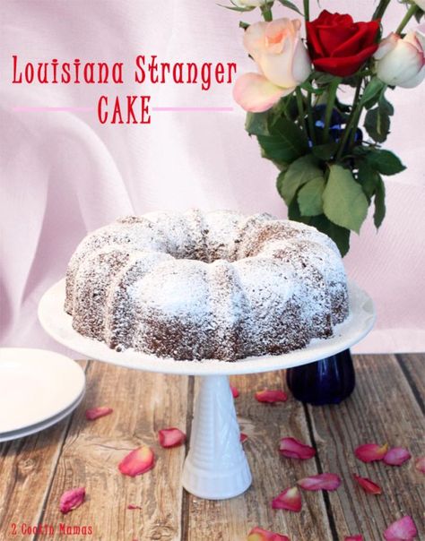 Louisiana Stranger Cake pin | 2 Cookin Mamas A moist & delicious cake that's so easy to make. Start with a boxed cake mix and a can of frosting, add a few eggs and dessert is on the table. #recipe Stranger Cake, Coconut Pecan Frosting, Quick Dessert Recipes, Quick Dessert, Vanilla Recipes, Boxed Cake, Cake Recipes From Scratch, Coffee Cakes, Box Cake Mix