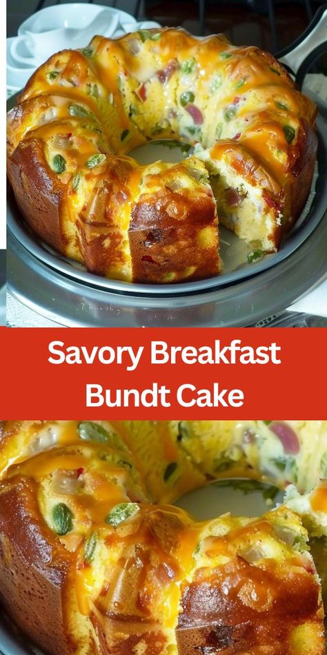 Discover the perfect breakfast solution with our Savory Breakfast Bundt Cake! This easy and delicious recipe combines diced ham, baby spinach, hash browns, and a blend of cheddar and Colby Jack cheese. Made with sweet Hawaiian bread and a rich egg mixture, it's ideal for family breakfasts, brunches, and holiday mornings. Prepare ahead for a stress-free meal that will impress everyone. Perfect for feeding a crowd, this flavorful breakfast casserole is a must-try for any occasion. Breakfast Bundt, Breakfast Bundt Cake, Hawaiian Bread, Deep Dish Pizza Recipe, Bread Pull Apart Recipes, Easy Biscuit Recipe, Colby Jack, Family Breakfast, Colby Jack Cheese