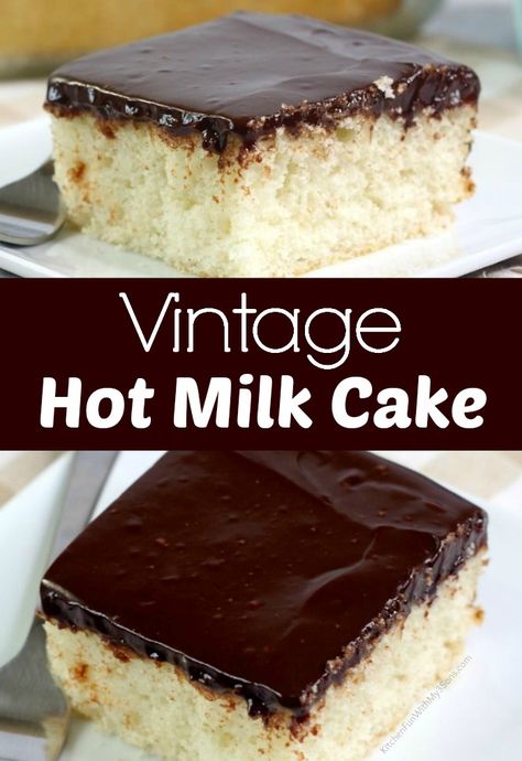 Hot Milk Cake Recipe Taste Of Home, Chocolate Hot Milk Cake, 3 Milk Cake Recipe Simple, Gluten Free Hot Milk Cake, Old Fashion Hot Milk Cake, Evaporated Milk Cake Recipes, Softasilk Cake Recipes, Great Cakes Recipes, Desserts Made With Milk