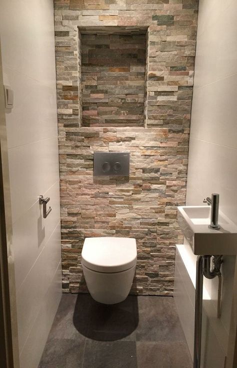 Small Bathroom Remodel Pictures, Space Saving Toilet, Toilette Design, Toilet Ideas, Small Toilet Room, Beautiful Bathroom Designs, Bathroom Layouts, Bathroom Remodel Pictures, Downstairs Loo