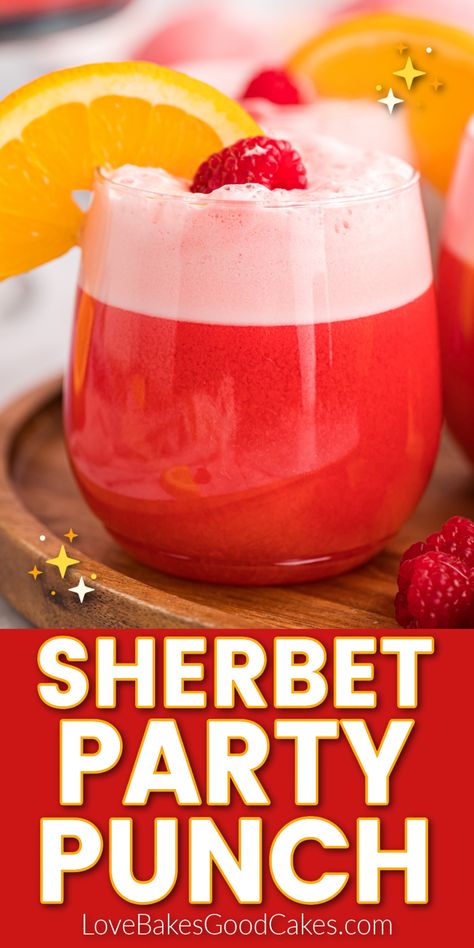 Sherbet Party Punch Purple Punch With Sherbet, Red Fruit Punch Recipe, 7up Sherbert Punch, Punch With Raspberry Sherbert, Punch Bowl Drinks Non Alcoholic, Red Hawaiian Punch Party Punch, Spiked Fruit Punch, Sherbet Alcohol Drinks, Holiday Punch With Sherbet