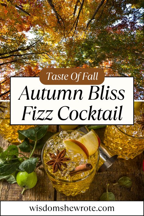 Sip on the ultimate autumn symphony with this heavenly cocktail recipe that flawlessly blends the warm spices, crisp apples, and smoky hints of the season. Get ready to fall in love with every delightful sip! #cocktail #prosecco #autumndrink Autumn Prosecco Cocktails, Cocktail Prosecco, Autumn Cocktail, Fizz Cocktail, Light Drinks, Prosecco Cocktails, Custom Cocktails, Fall Cocktails, Tropical Drink