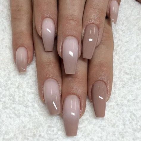 French Pedicure, Ombre Acrylic Nails, Blush Nails, Ombre Nail Designs, Short Acrylic Nails Designs, Neutral Nails, Dipped Nails, Coffin Nails Designs, Classy Nails