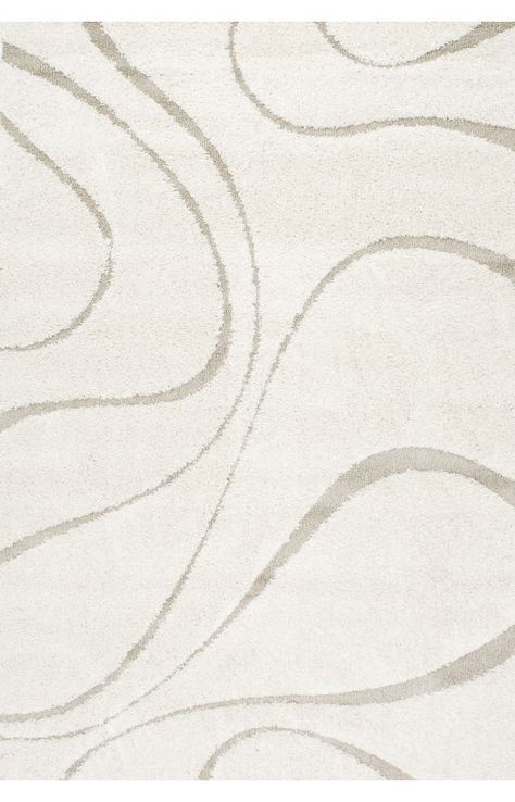 Berenson Cream Curves Area Rug