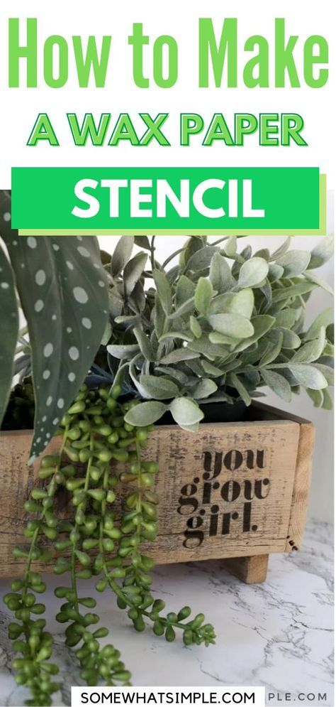 Stencil Crafts Projects, How To Make Stencils Without A Machine, How To Make Your Own Stencils, Diy Transfer Paper, Wax Paper Crafts, Wax Paper Transfers, Make A Stencil, Make Your Own Stencils, Fun And Easy Crafts