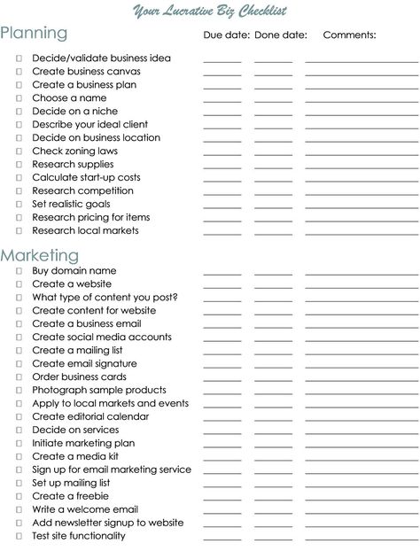 Free printable start your own business checklist pdf Business Set Up Checklist, Starting Online Business Checklist, Setting Up A Business Checklist, Start Your Own Business Ideas Diy, Candle Business Checklist, How To Start A Creative Business, Youtube Business Plan, How To Get Money To Start A Business, How To Run A Business