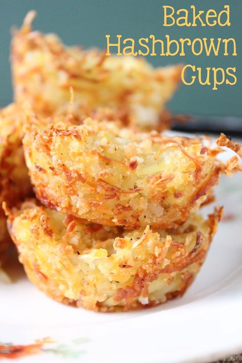 Pot Luck Breakfast, Baked Hashbrowns, Hash Brown Cups, Chicken Thights Recipes, Crispy Hashbrowns, Brown Cups, Hash Brown, Hash Browns, Brunch Menu