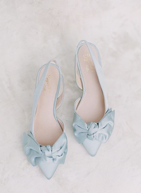 Are you a bride in search of the perfect wedding heels? Check out our blog post on these must-see designer heels of all price ranges and designer brands from Kate Spade to Jimmy Choo. Click here now to see our favorites! #wedding #shoes #heels #designershoes #weddingday #photographer #planner #bridalstyle #fineart Kate Whitcomb Wedding Shoes, Bridal Blue Shoes, Bride Shoes Wedding Heels Elegant, Something Blue Shoes Wedding, Coloured Bridal Shoes, Blue Heels For Wedding, Light Blue Bridal Shoes, Timeless Wedding Shoes, Blue Wedding Shoes Flats