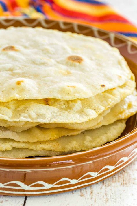 An easy recipe for homemade Gluten Free Tortillas! These soft tortillas cook up extra quick, perfect for Mexican meals and gluten free wraps. Gluten Free Tortillas Easy, Gluten Free Wraps Recipe, Gluten Free Tortilla Recipe, Gluten Free Tortillas Recipe, Gluten Free Corn Tortillas, Soft Tortillas, Gluten Free Wraps, Mexican Meals, Gluten Free Tortillas