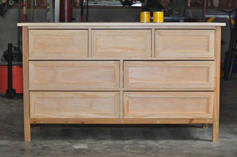 Diy Dresser Build, Farmhouse Furniture Plans, Diy Dresser Plans, Dresser Plans, Dresser Diy, Extra Wide Dresser, Pottery Barn Style, Farmhouse Dresser, Wide Dresser