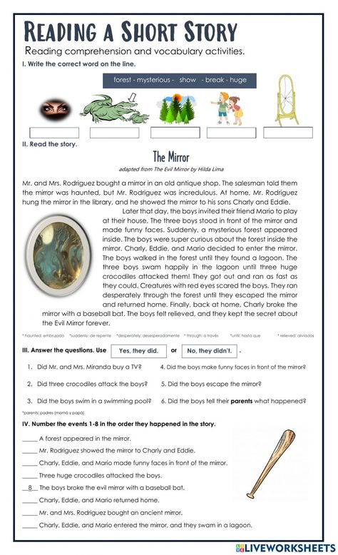 Stories English, English Reading Short Stories Grade 4, Short Story For Grade 6, Complete The Story Worksheet, Short Story, English Story Reading With Questions, Grade 6 Short Story Reading Comprehension Worksheets, Reading Comprehension For Kids, English Short Stories