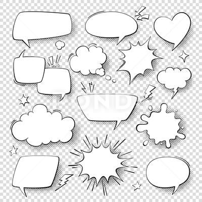 Comic speech bubbles. Cartoon comics talking and thought bubbles. Retro speech Stock Illustration #AD ,#Cartoon#comics#bubbles#Comic Bubbles Cartoon, Comic Speech Bubbles, Cartoon Speech Bubble, Cartoon Template, Cartoon Bubbles, Bubble Drawing, Comic Bubble, Halftone Design, Speech Balloon