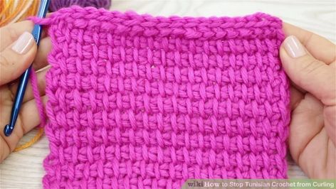 Afghan Stitch, Modern Crochet Blanket, Tunisian Crochet Pattern, Crochet Stitches For Blankets, Fluffy Towels, Storing Craft Supplies, Different Stitches, Purl Stitch, 12 Steps