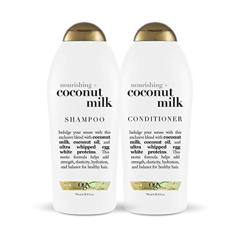 Nourishing + Coconut Milk Shampoo & Conditioner, Set for 33% OFF!! Comment below if you scored & share with a friend!! 👉#ad As an Amazon Associate, I earn from qualifying purchases. Product prices and availability are accurate as of the date/time posted and are subject to change. Limited time only #amazon #amazondeals #amazonprime #amazonsellers #dealoftheday #couponing Ogx Coconut Milk, Ogx Hair Products, Coconut Milk Shampoo, Coconut Shampoo, Nourishing Shampoo, Best Shampoos, Egg White, Shampoo Conditioner, Hair Care Shampoo