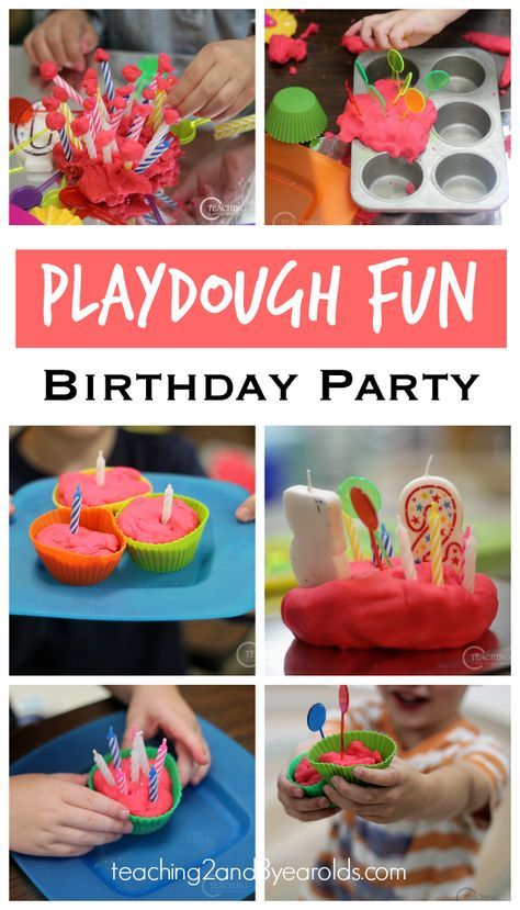 Toddlers and preschoolers LOVE birthdays, so we put together a birthday party at the play dough table! Play Dough Birthday Party, Playdough Activity, Safe Ideas, Preschool Birthday, Playdough Party, Birthday Party Ideas For Kids, Playdough Activities, Birthday Activities, Birthday Week