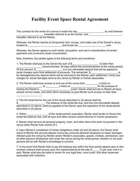 General Rental Agreement, Campground Rental Agreement and a Rent Five Day Notice of Non-Payment letter for your small business along with ... Event Contract Agreement, Venue Rental Contract, Event Space Rental Business, Rental Space For Events, Event Space Business Plan, Small Venue Space, Venue Rental Agreement, Small Event Space Design, Small Event Space