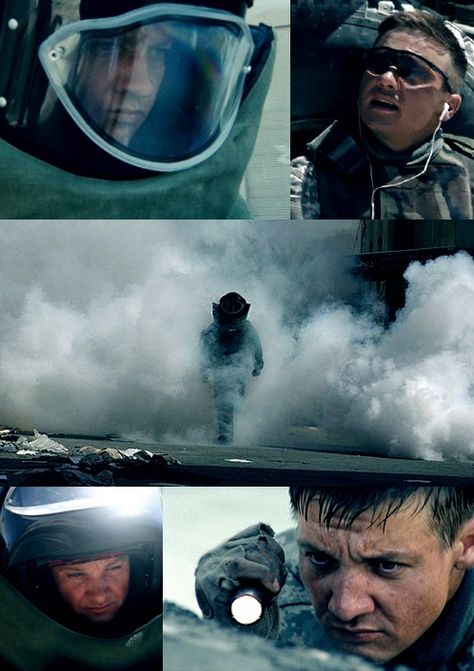 Jeremy Renner as Sergeant William James in The Hurt Locker (2008) Brian Geraghty, Jeremy Lee, Hurt Locker, William James, Jonathan Rhys Meyers, Iron Man Captain America, Shia Labeouf, Movie Moments, Logan Lerman