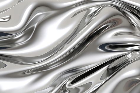 Liquid curtain backgrounds pattern chrome. AI generated Image by rawpixel. | premium image by rawpixel.com / Jennifer Claesson Liquid Chrome Wallpaper, Metal Wallpaper Laptop, Metal Laptop Wallpaper, Silver Chrome Wallpaper, Liquid Chrome Aesthetic, Chrome Background Wallpapers, Metal Aesthetic Wallpaper, Chrome Background Aesthetic, Metal Material Texture