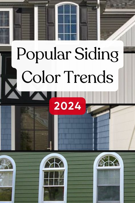 Wonderful siding colors like these, offered by CertainTeed, SBC Cedar, and James Hardie are trending among siding colors for homeowners in 2024. Check out our blog to learn more: https://carefreehomescompany.com/popular-siding-color-trends-for-2024/   #newbedford #fallriver #capecod #newbedfordhome #fallriverhome #capecodhome #southcoastma #southcoastmahome #siding2024 #popularcolors #sidingtrends Siding And Trim Color Combinations, Siding And Shake Color Combinations, Exterior Siding Paint Colors, Siding Ideas Exterior Farmhouse, Outdoor Siding Colors Home Exteriors, Best Lake House Exterior Colors, Homes With Hardie Board Siding, Roof Siding Color Combinations, Different Siding Ideas Exterior