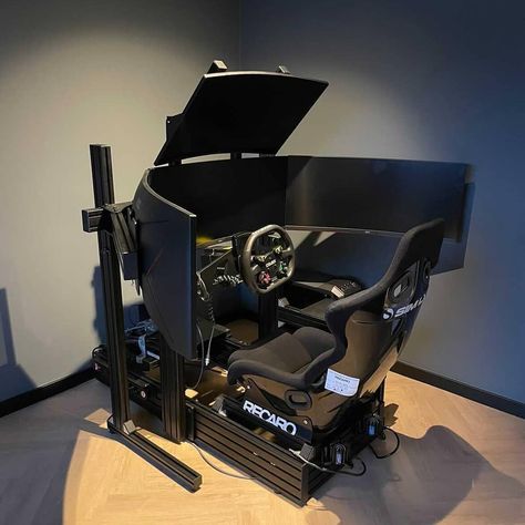 Setup by @kevingo111 #SimRacingMechanics POWERED by @lets_go_race YouTube [LINK IN BIO] #SimRacing #LetsGORace #SimtagSimulators #SimLab #AscherRacing #Aiologs #TurnRacing #DBox #Simulation #SimRig #RacingSim #RacingGame #SimRacingHardware #Motorsport #RacingSimulator #MotionSimulator #Fanatec #Thrustmaster #iRacing #AssettoCorsa #RaceRoom #ProjectCars2 #Rally #Drift #Simulator #VR #VirtualReality #Gaming #eSports Racing Simulator Setup, Racing Chair, Instagram Wall, Racing Simulator, Youtube Link, Gaming Room, Racing Games, Dream Home Design, Game Room