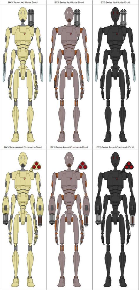 Droid Concept Art, Star Wars Droids Concept Art, Jedi Hunter, Star Wars Battle Droids, Alien Soldier, Star Wars Spaceships, Battle Droid, Star Wars Design, Star Wars Trooper