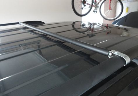 $25 DIY Roof Cross Bars : 6 Steps (with Pictures) - Instructables Overlanding Trailer, Car Roof Storage, Cheap Roofing, Monster Garage, Diy Roofing, Roof Decoration, Camping Diy, Car Roof Racks, Suv Camping