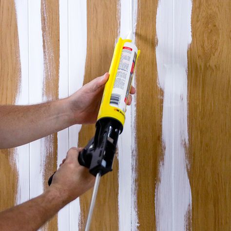 Painting Over Paneling, Paint Wood Paneling, Ideas To Paint, Wood Paneling Makeover, Repainting Kitchen Cabinets, Paneling Makeover, Painting Wood Paneling, Refinishing Cabinets, Paint Wood