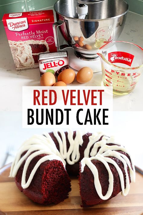 Redvelvet Bundt Cake Recipe, Red Velvet Mini Cakes Ideas, Easy Bundt Cakes To Make, Cake Mix Red Velvet Cake, Nothing Bundt Red Velvet Cake Recipe, Red Velvet Cupcakes For Christmas, Red Velvet Bundt Cake Nothing Bundt, Copycat Nothing Bundt Cake Recipes Red Velvet, Nothing Bundt Cakes Recipe Red Velvet