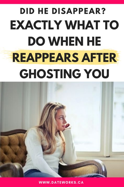 What To Do When He Ghosts You, When A Guy Ghosts You, He Stopped Texting Me, Getting Ghosted By A Guy, Being Ghosted By A Guy, Interpersonal Therapy, What To Text Him, Stop Texting Me, Facebook Dating