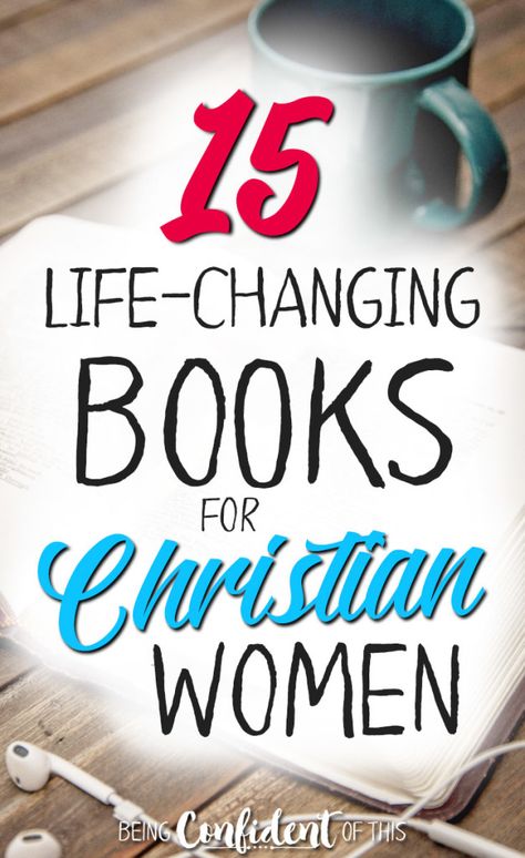 This list of best books for Christian growth includes books that have literally changed my life! Discover how these books for Christian women can jump start your faith, transform your marriage, and help you live your identity in Christ. || Being Confident of This #christianwoman #p31 #books #christianbooks #godlywoman Best Christian Books For Women, Christian Biographies, Christian Podcasts For Women, Books For Christian Women, Christian Organization, Christian Women Books, Growing In Faith, Faith Based Books, Christian Growth