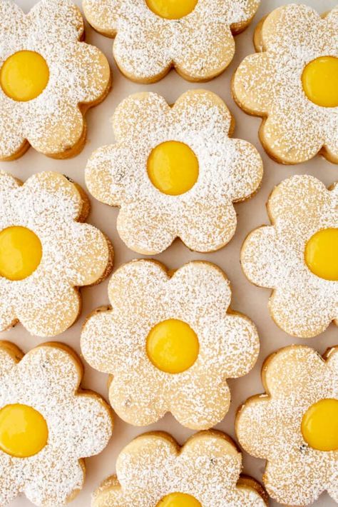 Lavender Shortbread Cookies, Lavender Shortbread, Lemon Meringue Cheesecake, Lemon Shortbread, Lemon Shortbread Cookies, Thanksgiving 2023, Lemon Curd Recipe, Linzer Cookies, Lemon Curd Filling