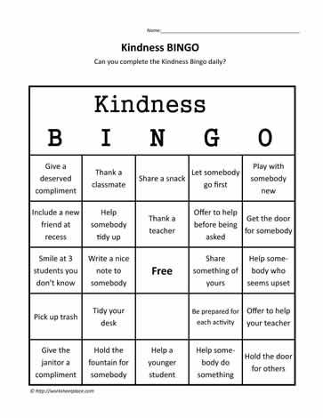 Inculcation Approach, Kindness Bingo, Kindness Board, Behavior Bingo, Conflict Resolution Worksheet, Kindness Club, Kindness Week, Classroom Discipline, Bingo For Kids