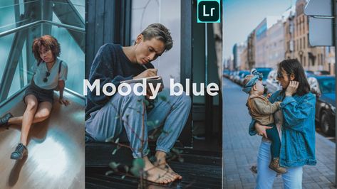 Lightroom Presets Blue Tone, Blue Presets Lightroom, Lightroom Free Presets, Lightroom Edit, Vintage Lightroom Presets, Lightroom Presets Tutorial, Lightroom Presets For Portraits, Professional Lightroom Presets, Presets Download