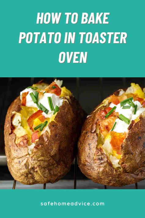 Baking potatoes in a toaster oven is a great way to get a delicious, crispy potato without having to heat up your entire kitchen. It’s also a great way to save energy, since toaster ovens use less electricity than regular ovens. Toaster Oven Potato Recipes, Baked Potato In Toaster Oven, Oven Potato Recipes, Bake Potato, Baking Potatoes, Toaster Oven Recipes, Making Baked Potatoes, Potatoes In Oven, A Potato