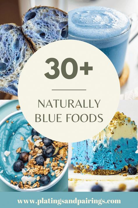 Blue Party Foods, Blue Foods, Blue Snacks, Blue Velvet Cakes, Blue Frosting, Blue Desserts, Blue Cookies, Blue Drinks, Blue Food Coloring