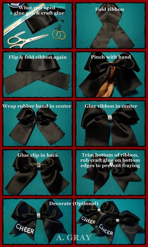 Cheer Bows Diy, Softball Bows, Cheerleading Bows, Make A Bow, Cheer Hair, Cheerleading Gifts, Cheer Gifts, Diy Bows, Cheer Shirts