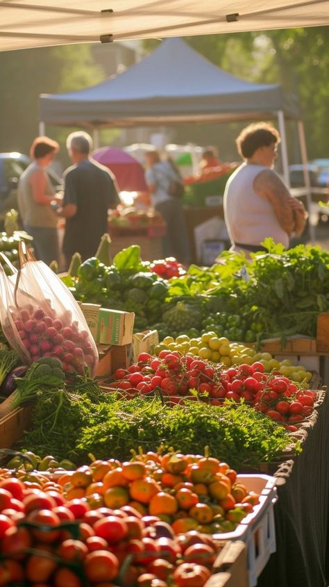 Organic Produce Aesthetic, Fruit And Veg Aesthetic, Farmers Market Photo Ideas, Fresh Vegetables Aesthetic, Farmers Market Wallpaper, Farmers Market Editorial, Farmer’s Market Aesthetic, Farmer Market Aesthetic, Farmers Market Photos