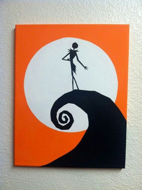 Disney Disney Silhouette Painting, Halloween Canvas Paintings, Disney Canvas Art, Disney Silhouette, Christmas Easy, Disney Canvas, Disney Paintings, Wallpaper Disney, Silhouette Painting