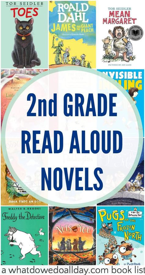 Terrific choices for funny and charming  2nd grade read aloud chapter books. Not just for 2nd graders, though. Read Aloud Chapter Books, 2nd Grade Books, Ragdoll Kittens, 2nd Grade Ela, Read Aloud Books, Siamese Kittens, 2nd Grade Classroom, 2nd Grade Reading, School Grades