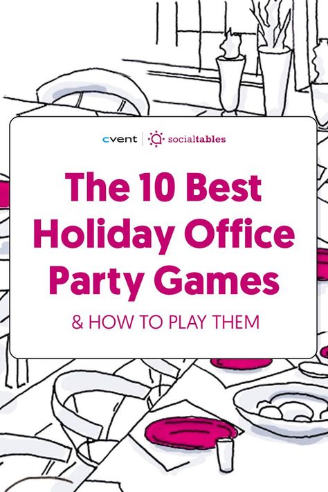 Holiday Party Games For Work, Work Christmas Party Game Ideas, Fun Work Holiday Party Ideas, Christmas Party Team Building Games, Christmas Party Games For Coworkers, Games To Play At Work Christmas Party, Holiday Group Activities, Christmas Office Party Games For Adults, Fun Work Party Christmas Games