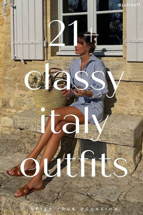 Planning Italian summer outfits for your upcoming vacation? We’re sharing 21+ chic Italy outfits for summer and spring and Europe summer outfit ideas- the perfect Europe travel wardrobe. Whether you’re looking for outfits for South of France, Amalfi coast, Milan, Rome, or Positano, we have the perfect Italy outfits and spring summer fashion for your Europe travel wardrobe. Spring travel outfits