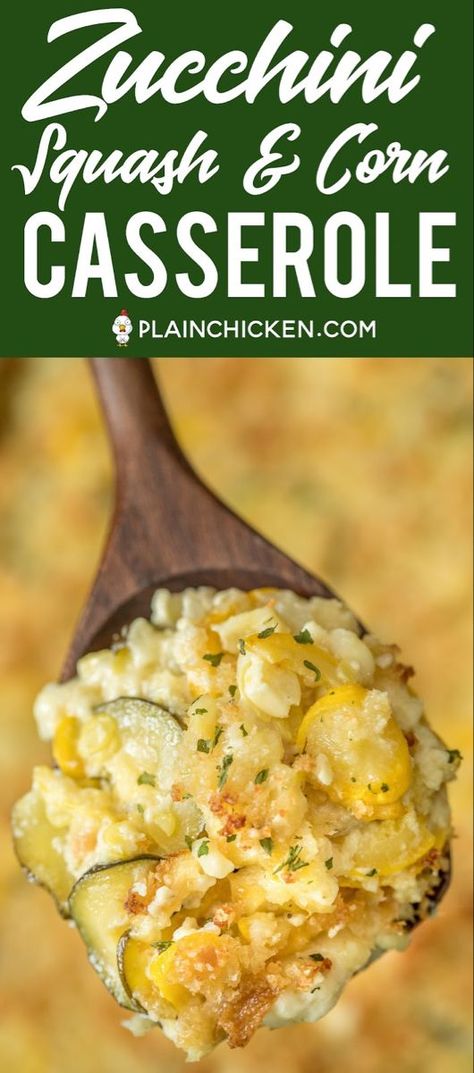 Squash Corn Casserole, Squash And Corn Casserole, Bread Healthy, Veggie Casserole, Side Dishes For Chicken, Zucchini Squash, Vegetable Casserole, Corn Casserole, White Cheddar Cheese