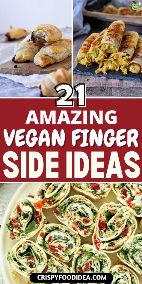 Here you get some amazing vegan finger foods are best for sides and for holidays. Quick And Easy Vegan Appetizers, Vegan Recipes Party Food, Vegetarian Cocktail Party Appetizers, Party Food Platters Vegan, Finger Food Appetizers Vegetarian, Vegan Gf Party Food, Vegan And Gluten Free Party Food, Easy Party Appetizers Vegetarian, Vegan Party Platter