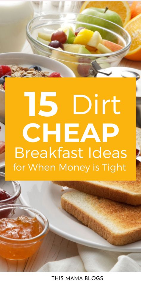 Cheap Breakfast Sandwiches, Easy Crowd Breakfast, Easy Breakfast When You Have No Food, Low Cost Breakfast Ideas, Work From Home Breakfast Ideas, Simple Things To Eat For Breakfast, Easy Breakfast Ideas For Company, Quick Breakfast Ideas For One, Healthy Affordable Breakfast Ideas