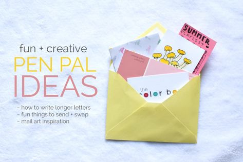 Pen Pal Ideas, Snail Mail Ideas, Penpal Ideas, Pen Pal Kit, Pen Pal Gifts, Snail Mail Inspiration, Snail Mail Art, Snail Mail Pen Pals, Mail Ideas