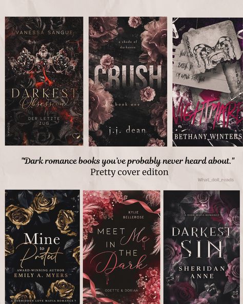 Some dark romance books you probably have never heard about. And ofcourse, with pretty covers🤭 Check trigger warnings for all, Which other books would you recommend? #bookstagram #reading #bookstagrammer #readmorebooks #darkromancebooks #darkromancereads #darkromance #readingtime #recomendation #bookrecommendations Book Recommendations Dark Romance, Trigger Warnings For Books, Spiciest Books To Read, Dark Romance Recommendations, Mafia Dark Romance Books, Dark Romance Book Covers, Best Dark Romance Books, Dark Romance Book Recommendations, Dark Mafia Romance Books