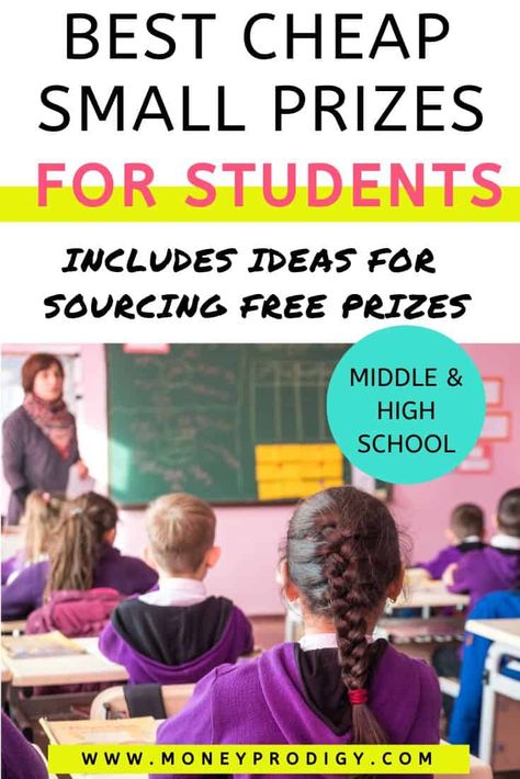 Small Prize Ideas, Classroom Prize Box Ideas, Prize Box Ideas, Bingo Prize Ideas, School Riddles, Teaching Kids Money, Kids Money Management, Kids Prizes, High School Games